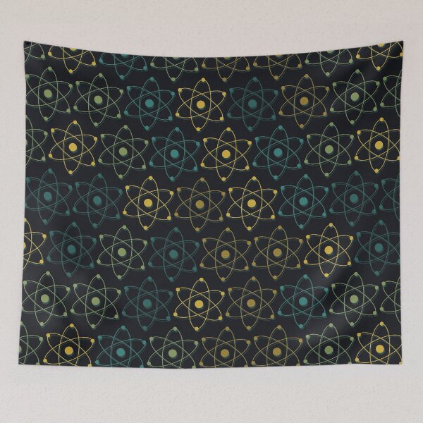 Item preview, Mid-Century Science Atomic Orbital Pattern 004 designed and sold by TexSta.