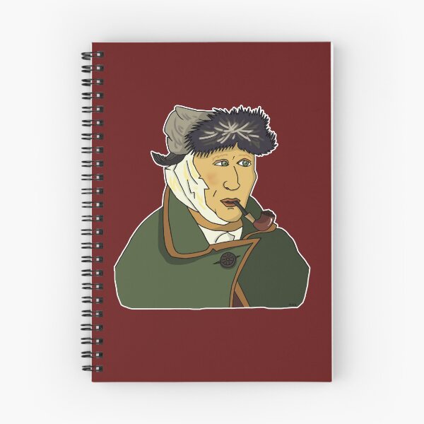Item preview, Van Gogh Bandaged Ear Sticker | Funny Art History Meme Sticker designed and sold by MyxaART.