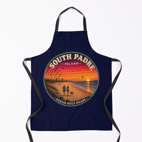 Item preview, South Padre Island Texas Vintage Beach Travel Badge designed and sold by Swanny's Custom T-shirt and Gift Designs.