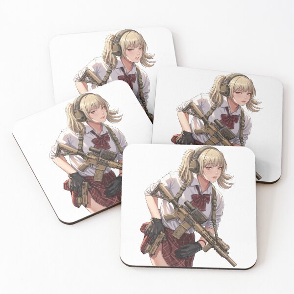 Item preview, Tactical School Girl - Anime Special Ops designed and sold by RAWLIFEGRAPHIC.