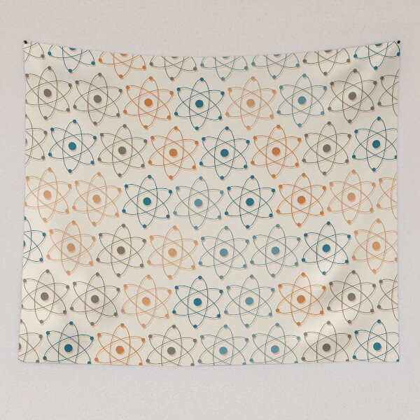 Item preview, Mid-Century Science Atomic Orbital Pattern 005 designed and sold by TexSta.