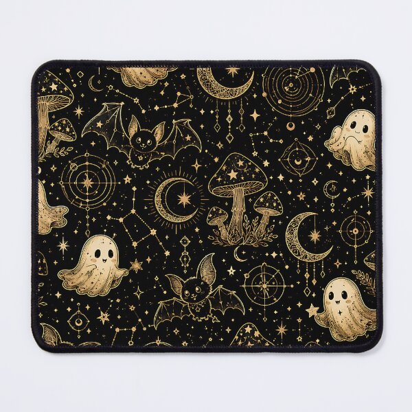 Item preview, Elegant Gold Celestial Ghost Geometric Pattern designed and sold by Thai Vibe Studio.