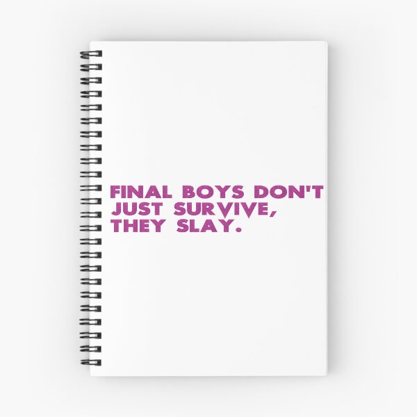 Item preview, Final Boys Slay (Glitter Text) designed and sold by FinalBoy1984.