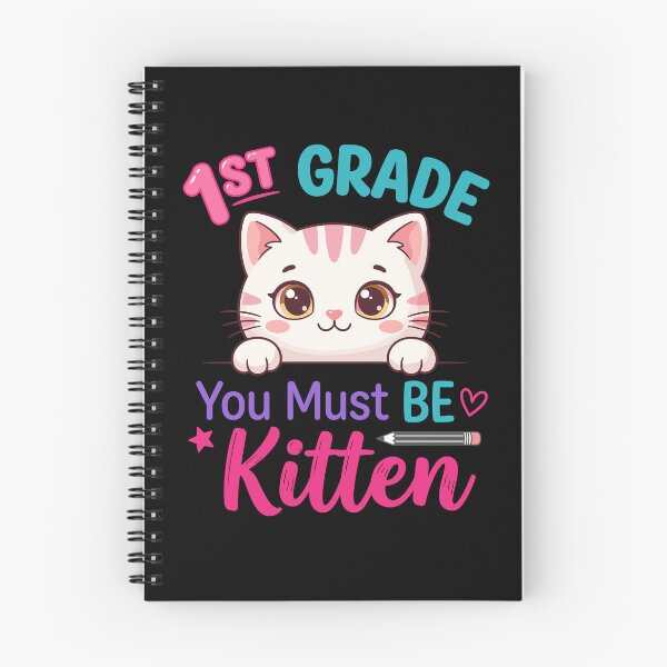 Item preview, 1st Grade You Must Be Kitten First Grader Elementary Cat designed and sold by Doodleoub.