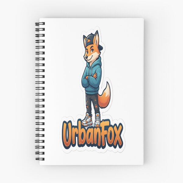 Item preview, Urban Fox Streetwear Sticker designed and sold by AdityaShop18.