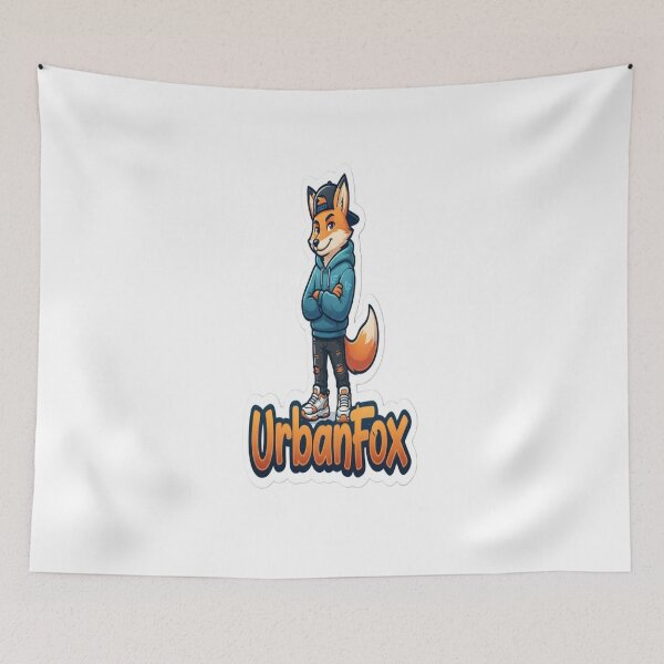 Item preview, Urban Fox Streetwear Sticker designed and sold by AdityaShop18.