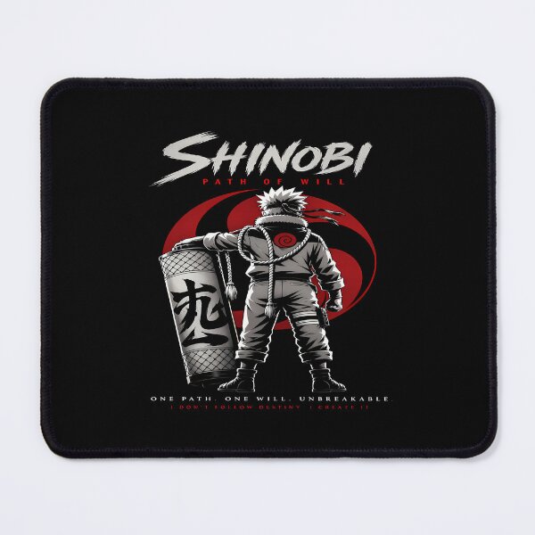 Item preview, Path of Will-Ninja Motivational Quote  designed and sold by TTdesigns123.