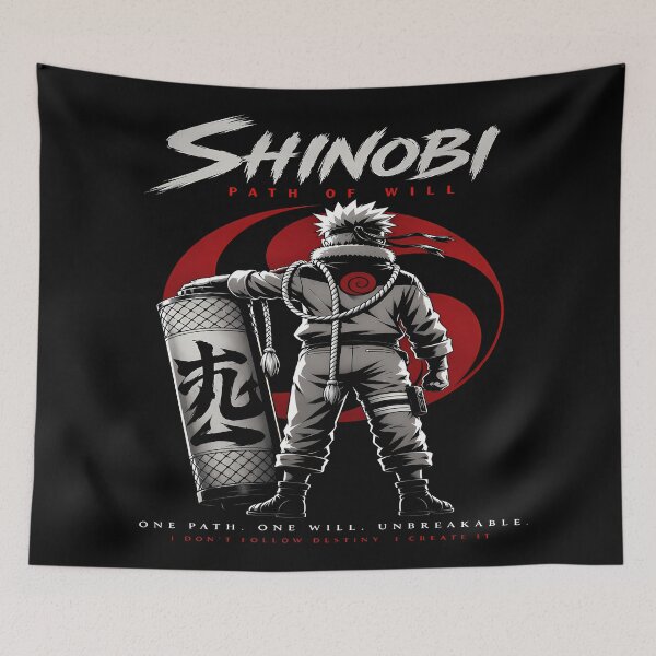 Item preview, Path of Will-Ninja Motivational Quote  designed and sold by TTdesigns123.