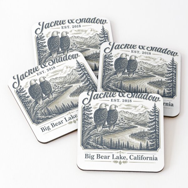 Item preview, Jackie & Shadow Big Bear Lake Eagles designed and sold by KireVeronica.