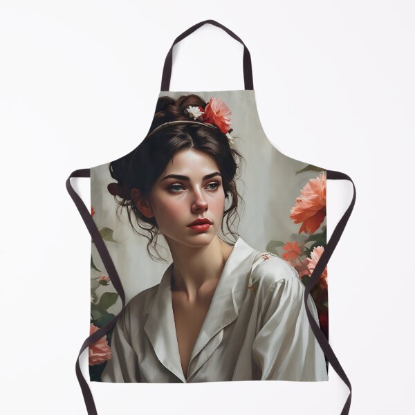 Item preview, Woman with flowers image designed and sold by MK26Designs.
