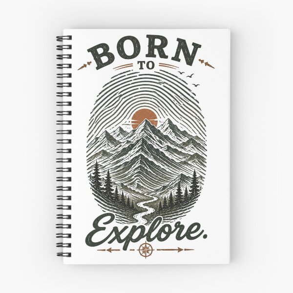 Item preview, Born to Explore designed and sold by Side Quest Co..