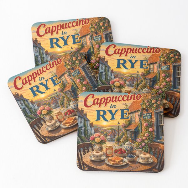Item preview, Rye, East Sussex a Cappuccino Breakfast - Travel Destinations designed and sold by LSVart.