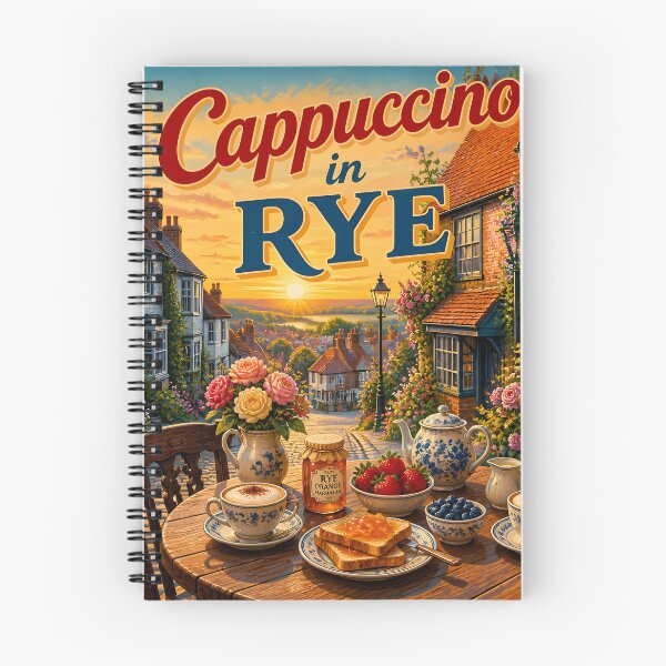 Item preview, Rye, East Sussex a Cappuccino Breakfast - Travel Destinations designed and sold by LSVart.