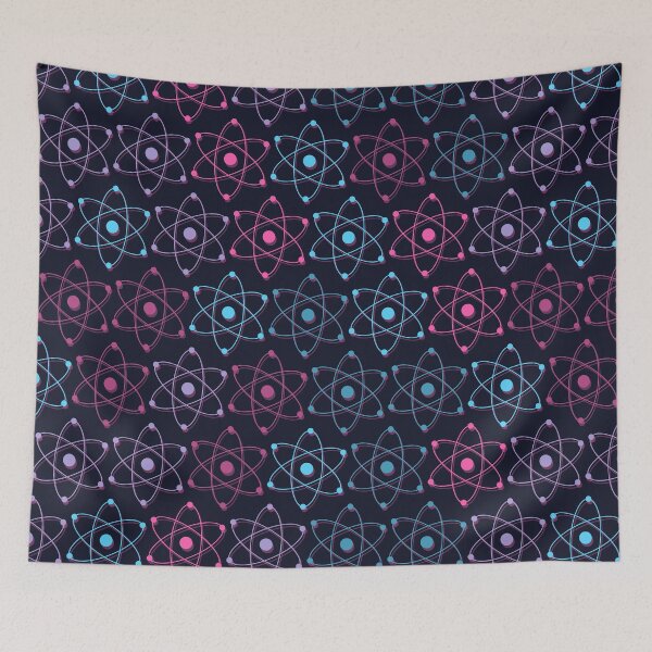 Item preview, Mid-Century Science Atomic Orbital Pattern 007 designed and sold by TexSta.