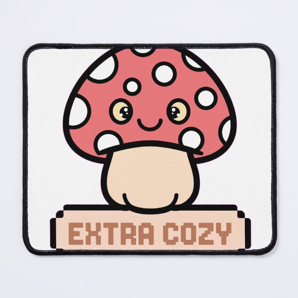 Item preview, Kawaii Mushroom Power Up - Extra Cozy - Cute Retro Game Mushroom designed and sold by Petringo.