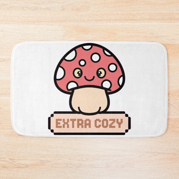 Item preview, Kawaii Mushroom Power Up - Extra Cozy - Cute Retro Game Mushroom designed and sold by Petringo.
