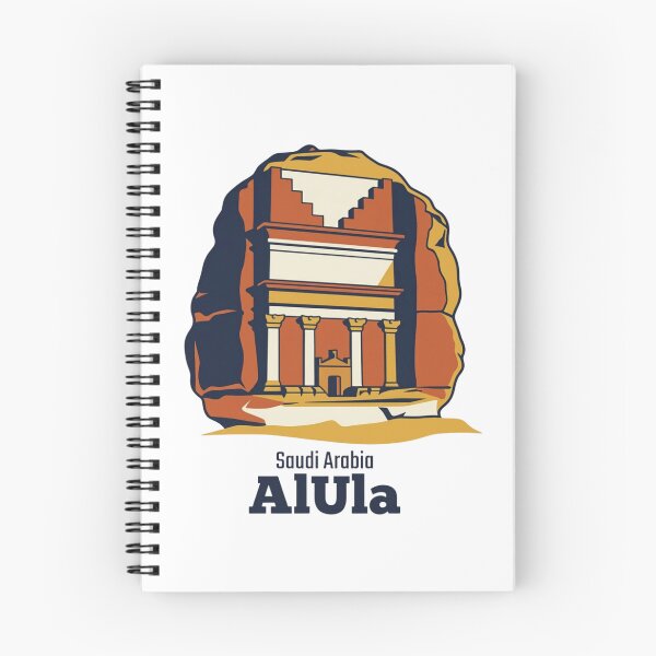 Item preview, AlUla Hegra Tombs Bold Retro Graphic Travel Poster designed and sold by Inkworksbyshery.