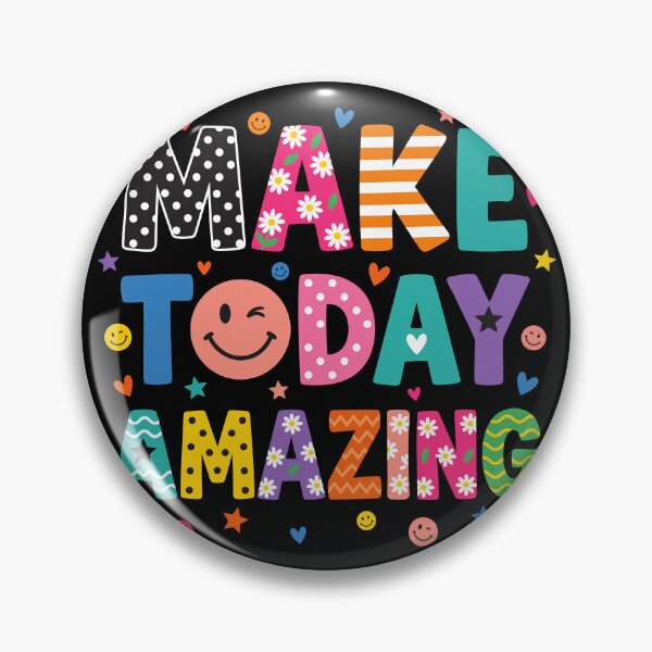 Item preview, Make Today Amazing Inspirational Positive Vibes Daily Motivation designed and sold by Doodleoub.