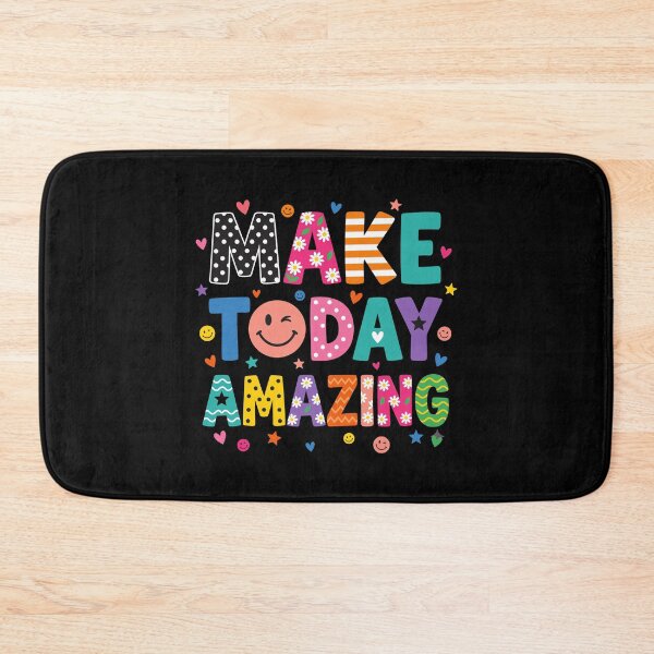 Item preview, Make Today Amazing Inspirational Positive Vibes Daily Motivation designed and sold by Doodleoub.