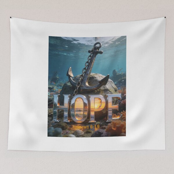 Item preview, Anchor Of Hope Print designed and sold by Lichentroupe63.