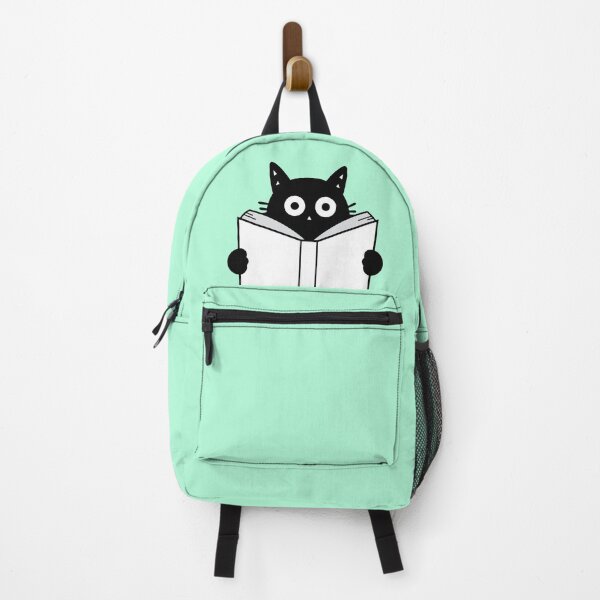 Item preview, Bookworm Meow designed and sold by DibujandoPorfa.