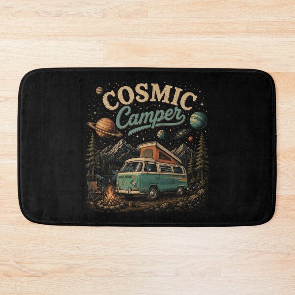 Item preview, Cosmic Camper Under Starlit Skies designed and sold by Side Quest Co..