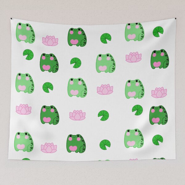Item preview, frog pattern designed and sold by Autopilot-ditto.