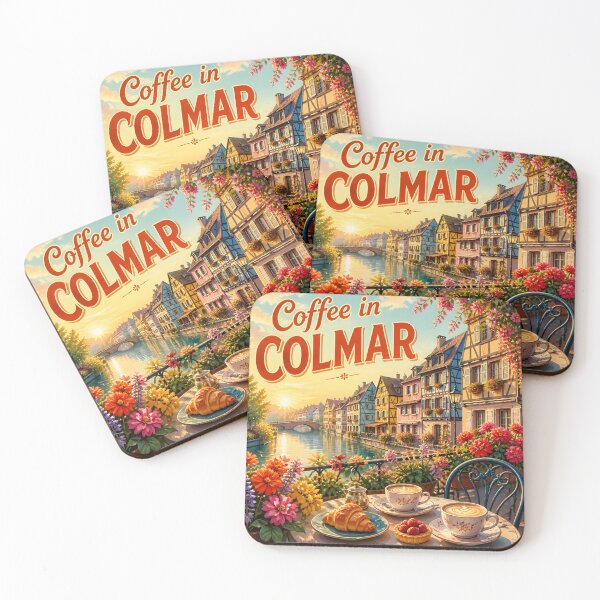 Item preview, Colmar, France at Breakfast - Travel Destinations designed and sold by LSVart.