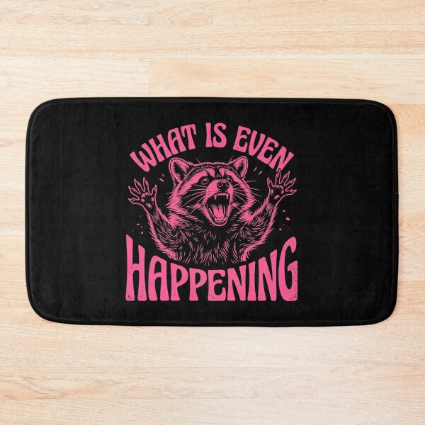 Item preview, What Is Even Happening Raccoon Confused Funny Animal Humor designed and sold by Doodleoub.
