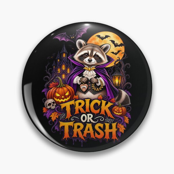Item preview, Halloween Raccoon Vampire Cute Kids designed and sold by GryThunes.