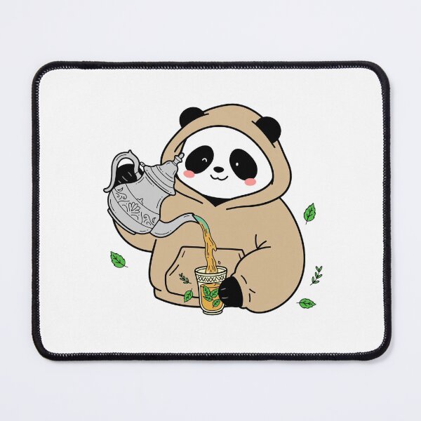 Item preview, Cozy Panda Pouring Moroccan Mint Tea designed and sold by cozymood2026.
