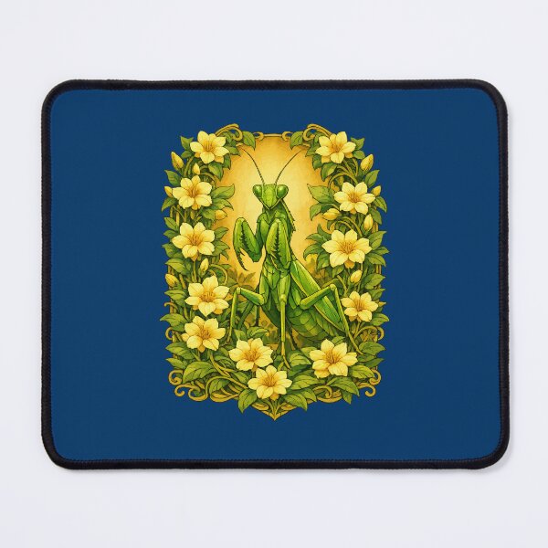 Item preview, Praying Mantis And Jasmine designed and sold by taiche.
