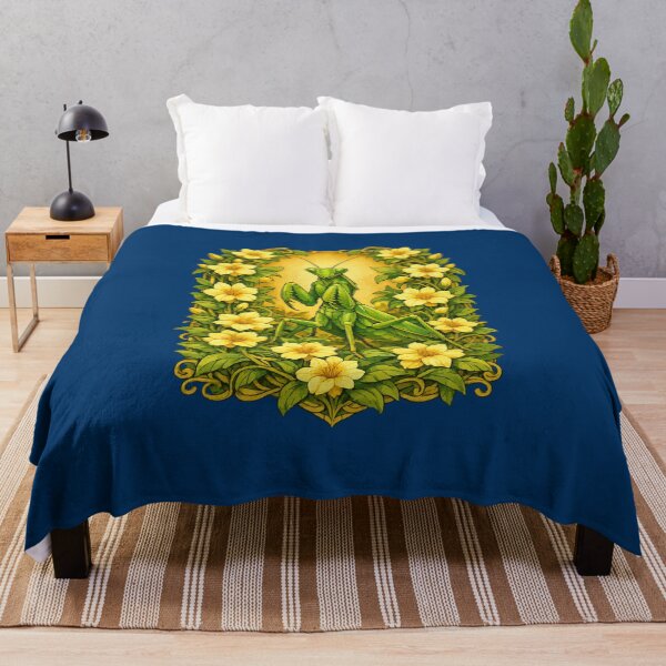 Item preview, Praying Mantis And Jasmine designed and sold by taiche.