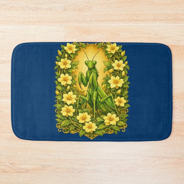 Item preview, Praying Mantis And Jasmine designed and sold by taiche.