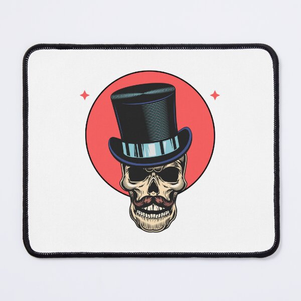 Item preview, Colorful Top Hat Skull  designed and sold by WaviStudio.