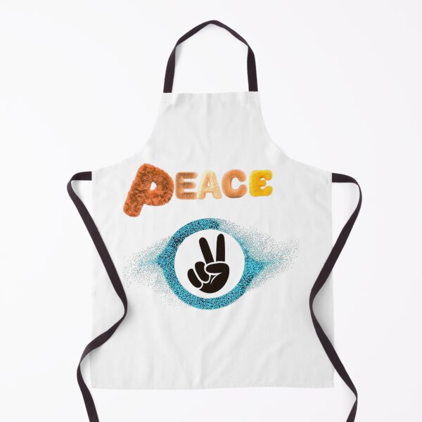 Item preview, Fuzzy Typography with Glitter Peace Symbol Graphic designed and sold by blacK1982White.