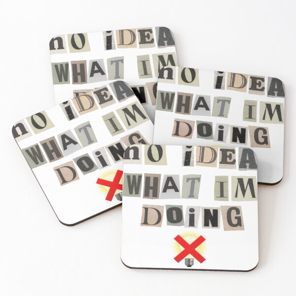 Item preview, NO IDEA WHAT I'M DOING — Funny Graphic T-Shirt | FuzzDrive designed and sold by FuzzDrive.