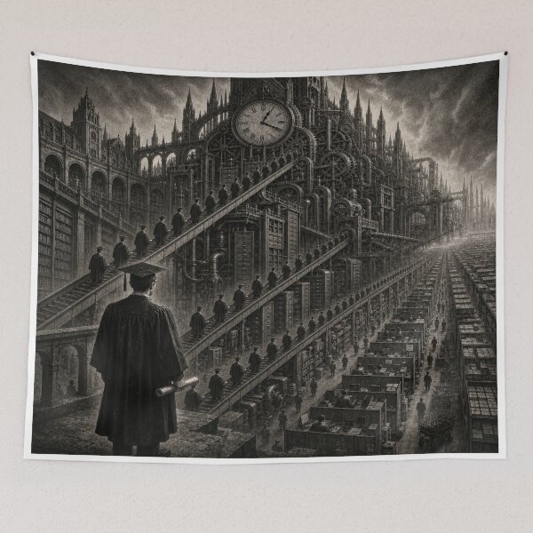Item preview, Graduation Day | The Great Machine designed and sold by FadedFrequency.