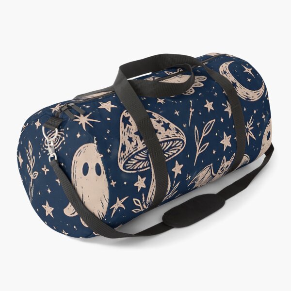 Item preview, Rustic Linocut Cosmic Ghost Pattern designed and sold by Thai Vibe Studio.