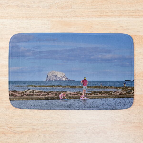 Item preview, North Berwick Paddling Pool and Bass Rock designed and sold by Violaman.