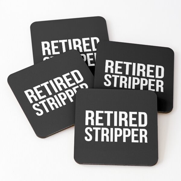 Item preview, Retired Stripper Adult Humor Retirement Gift designed and sold by Doodleoub.