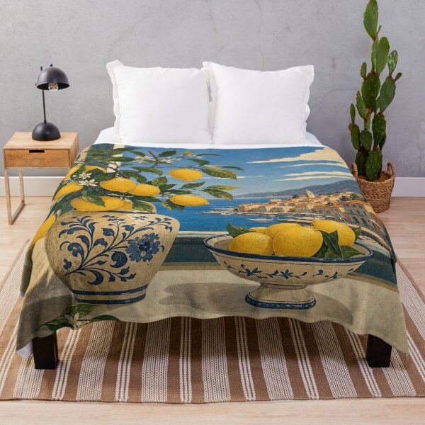 Item preview, Amalfi Afternoon | Mediterranean Window View designed and sold by FadedFrequency.