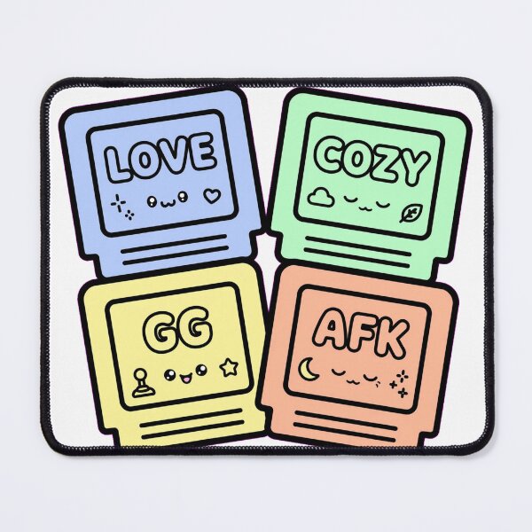 Item preview, Retro Cartridge Hearts - Love Cozy GG AFK - Kawaii Pastel Gaming designed and sold by Petringo.