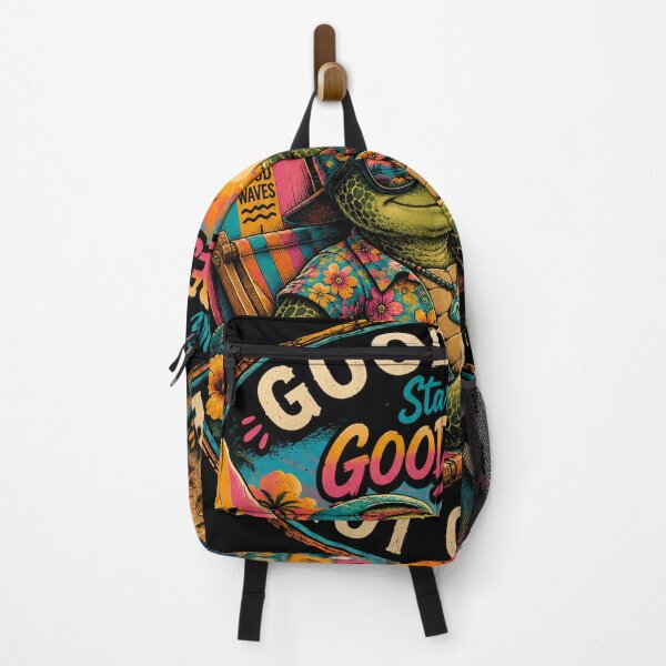 Item preview, Good Days Start With Good Vibes – Colorful Turtle designed and sold by Molli98.