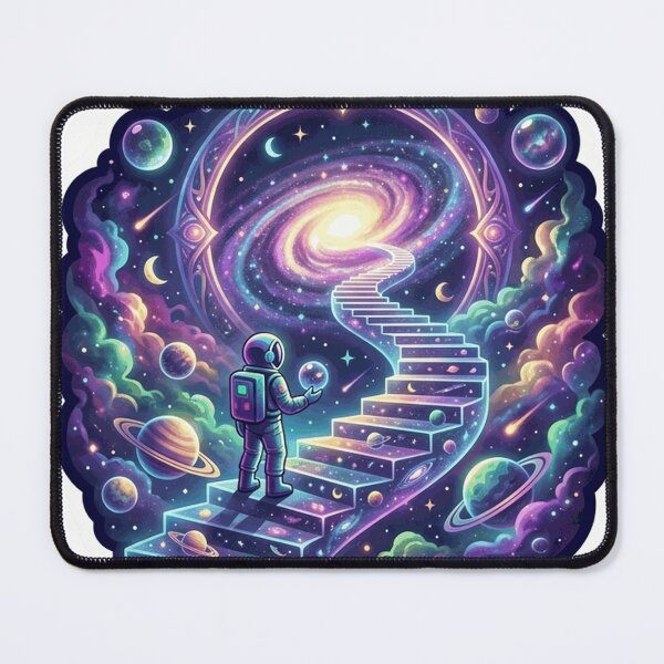 Item preview, Stairway to the Galaxy — Astronaut's Ascent designed and sold by RoyArt0.