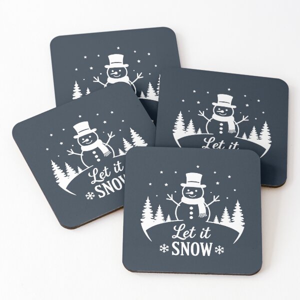 Item preview, Let It Snow – Festive Holiday Art designed and sold by Tklezardesigns.