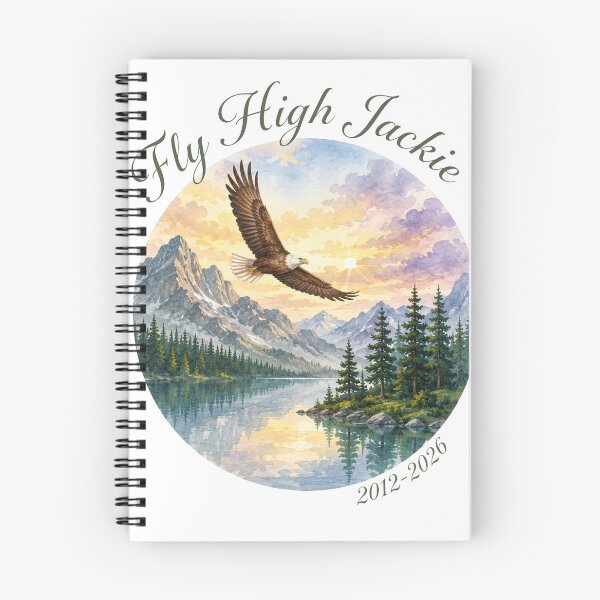 Item preview, Fly High Jackie Bald Eagle Memorial designed and sold by KireVeronica.