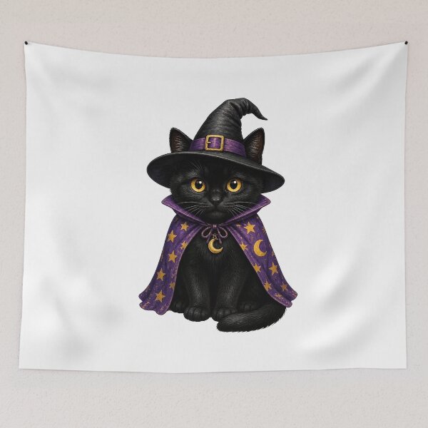 Item preview, Cute Black Cat Pumpkin Halloween designed and sold by ben-carter-vcl.
