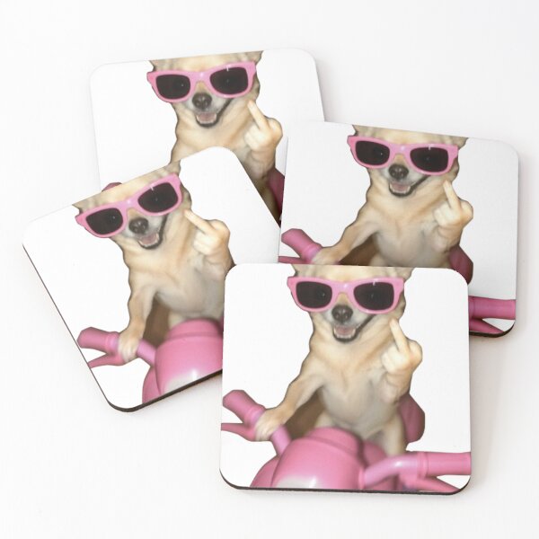 Item preview, Sassy Chihuahua Pink Scooter Reaction designed and sold by cezzarie.