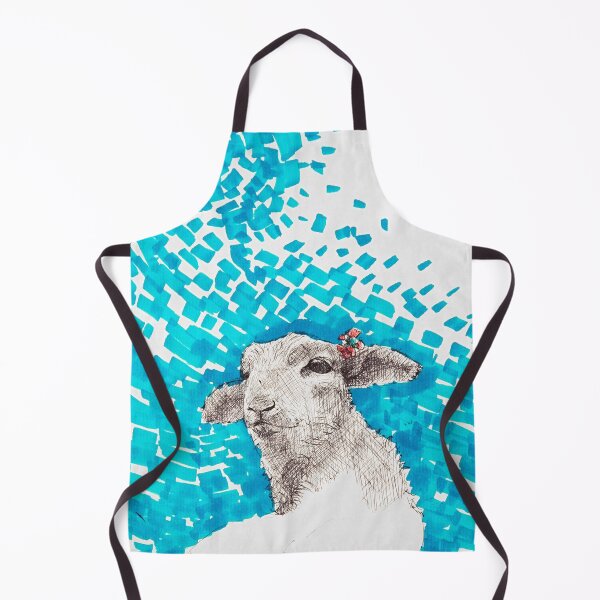 Item preview, whimsical sheep designed and sold by studio-ladybug.